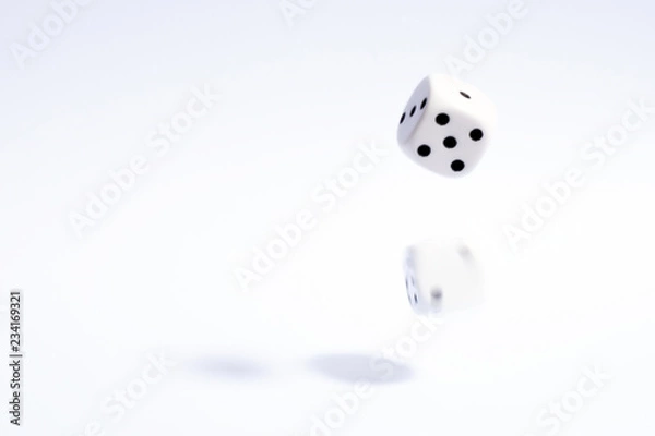 Fototapeta Bouncing Dice
