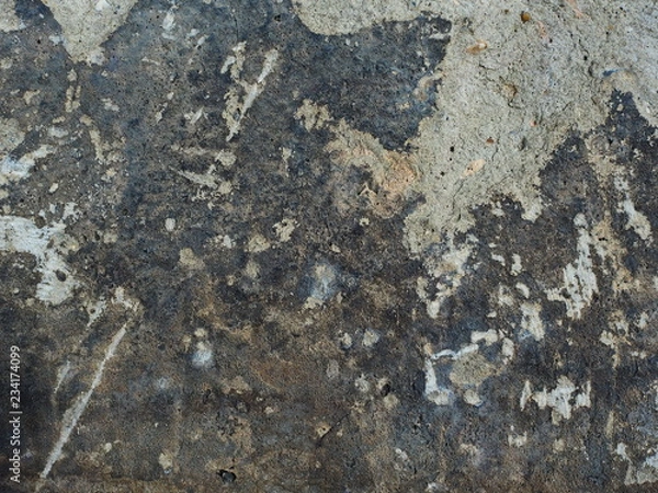 Fototapeta old cement wall