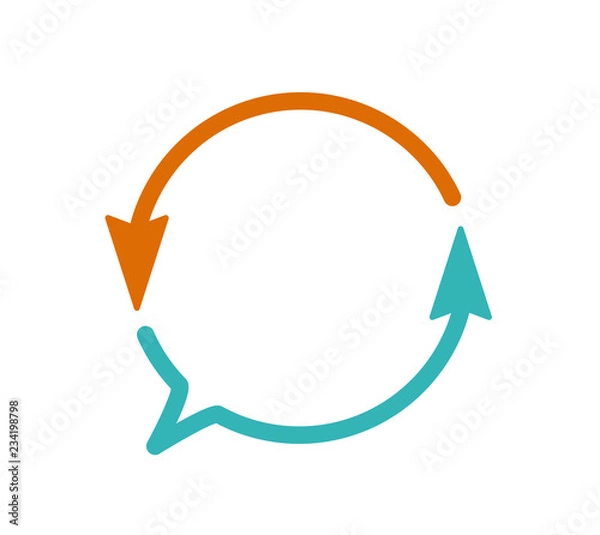 Fototapeta translation icon vector.