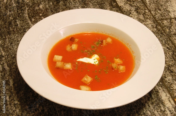Fototapeta tomatensuppe