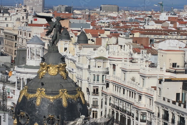 Obraz Tejado del circulo de Bellas Artes