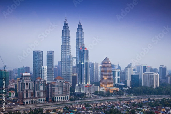 Obraz panorama, kuala lumpur