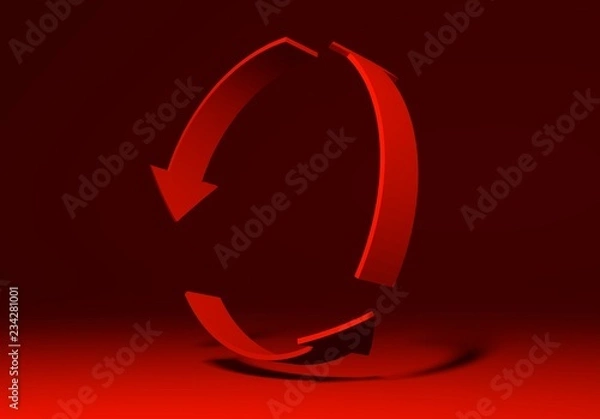 Fototapeta abstract background with arrows