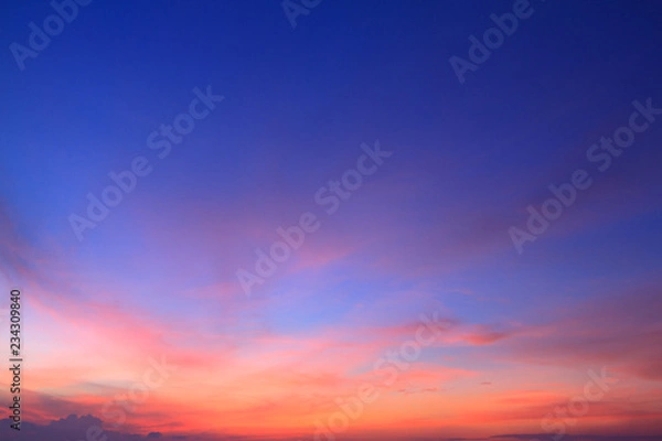 Fototapeta sky with clouds
