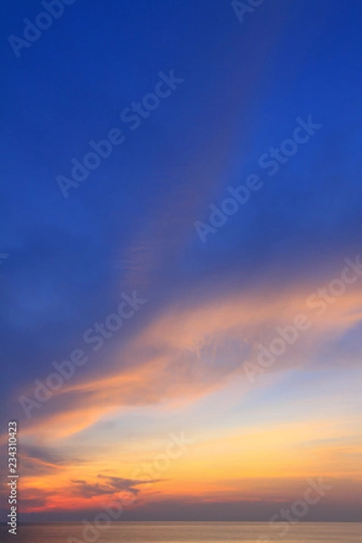 Obraz sky with clouds
