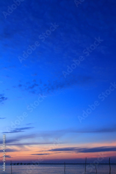 Fototapeta sky with clouds