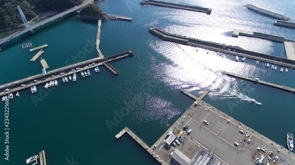 Obraz 雑賀崎漁港