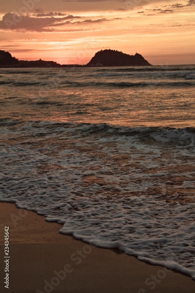 Fototapeta Zarautz beach2