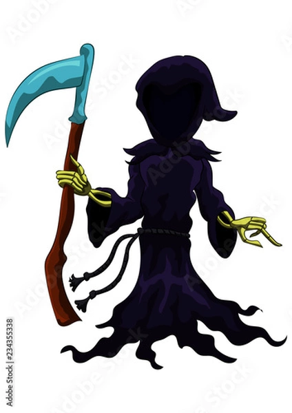 Obraz Ghost of Christmas Future a christmas carol character