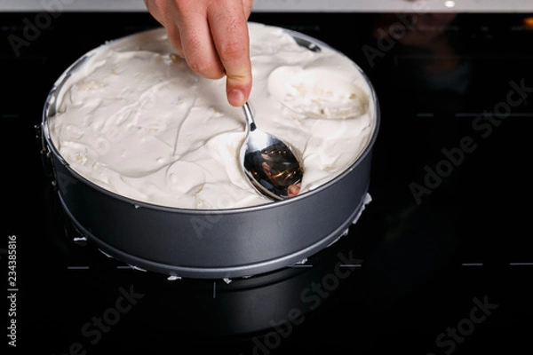 Obraz Chef making shapes