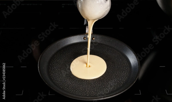 Obraz Pancake dough