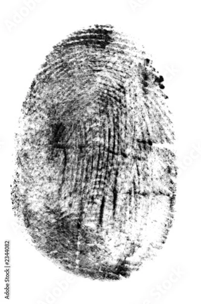 Fototapeta finger print