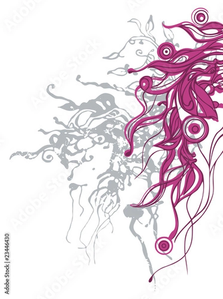 Fototapeta Vector ornate background