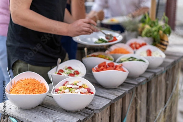 Obraz Salat Buffet