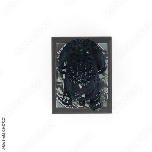 Obraz Isometric interior decoration