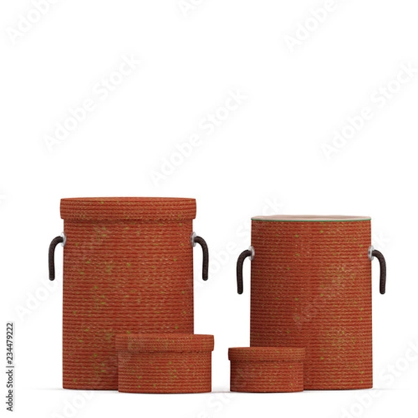 Obraz Isometric interior decoration