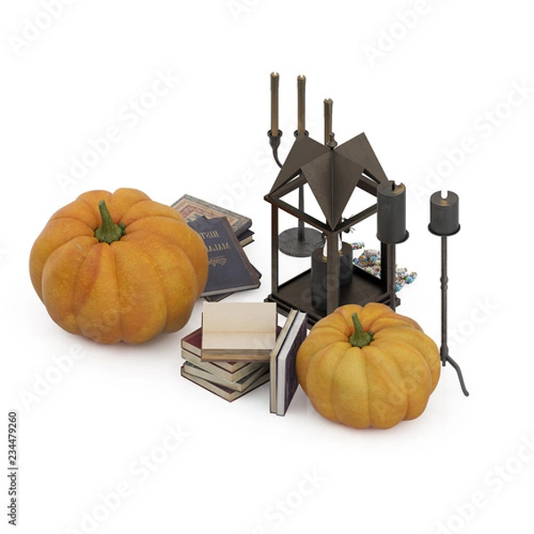 Obraz Isometric interior decoration