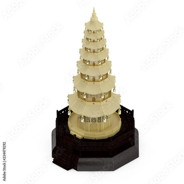 Obraz Isometric interior decoration