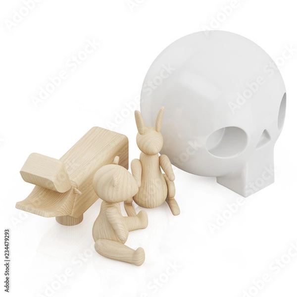 Obraz Isometric interior decoration