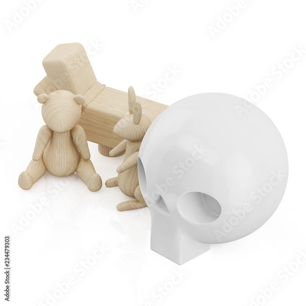 Obraz Isometric interior decoration