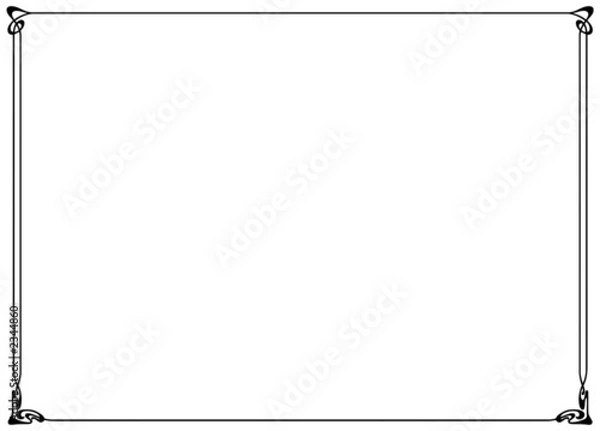 Obraz rahmen frame ornament