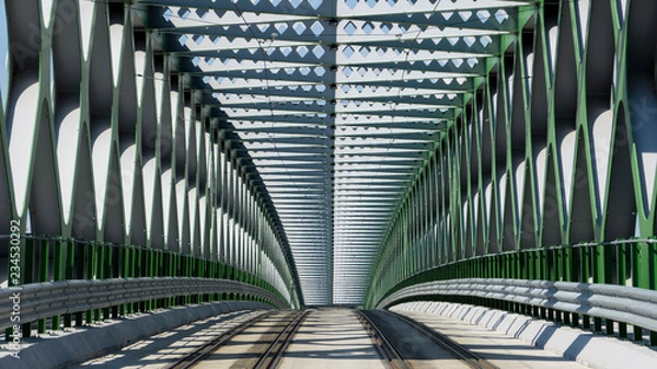 Obraz Bridge Views in Bratislava Tram