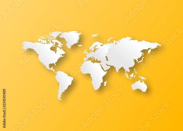 Fototapeta background world map