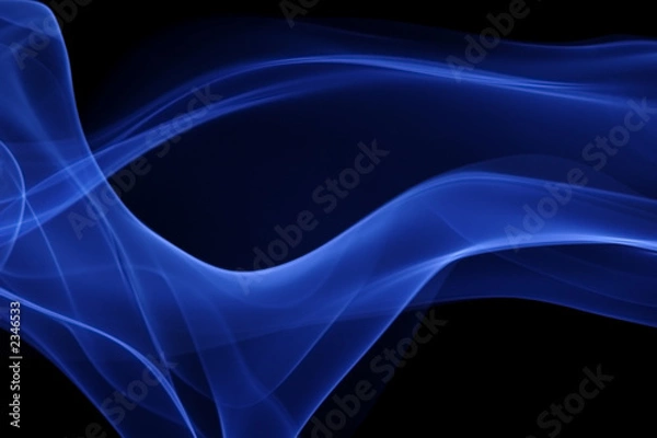 Obraz blue smoke 2