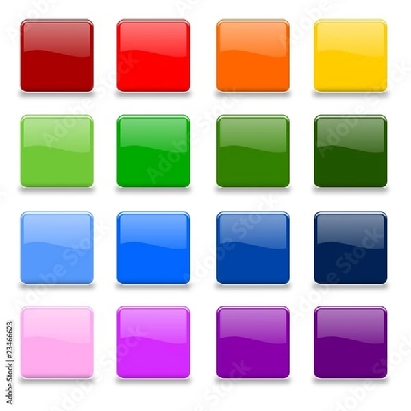 Obraz Buttonset bunt
