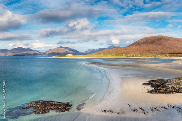 Fototapeta The View from ..Seilebost on the Isle of Harris