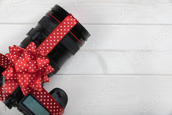 Fototapeta Digital camera gift