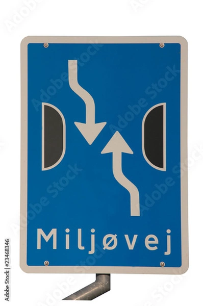 Obraz Skilt Miljeuvej 79