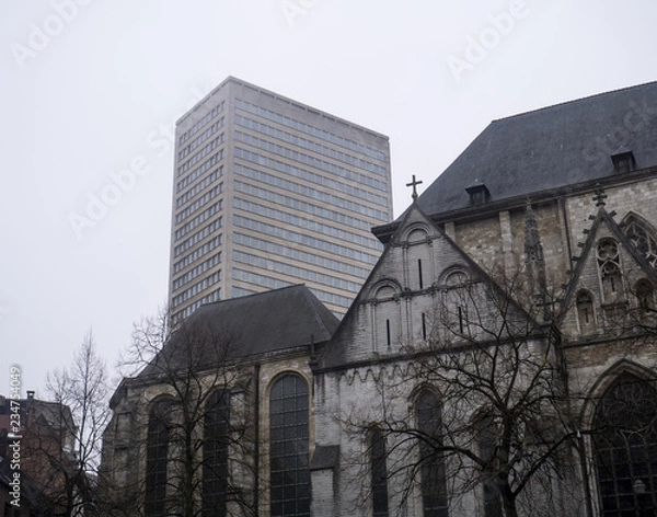 Fototapeta Old vs New