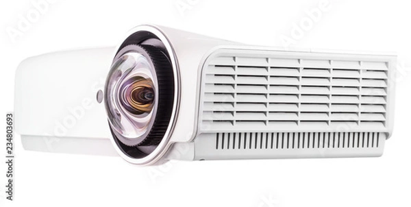Fototapeta Multimedia Projector Isolated on White Background