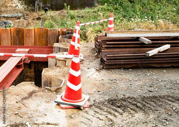 Fototapeta 工事現場