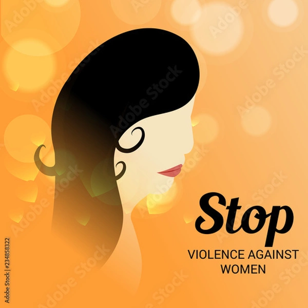 Obraz Stop Violence Against Women.