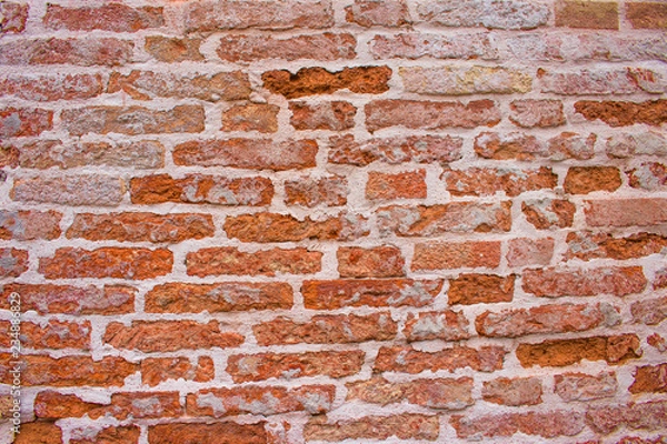 Fototapeta Orange Brick Wall