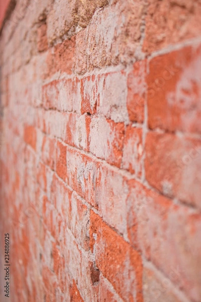 Fototapeta Orange Brick Wall