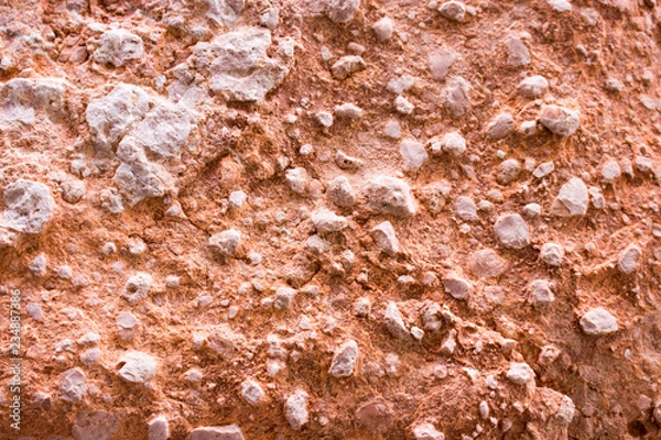 Fototapeta Orange Stone Structure