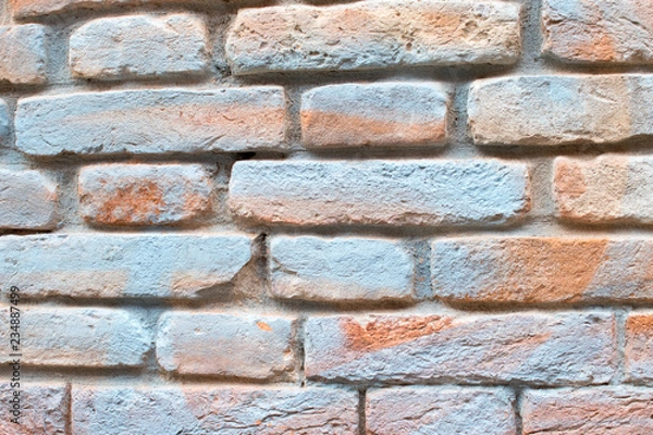 Fototapeta Orange Brick Wall