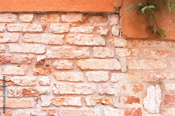 Fototapeta Orange Brick Wall