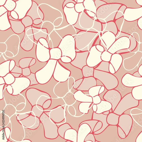 Obraz Vector Ribbons Texture Seamless Pattern