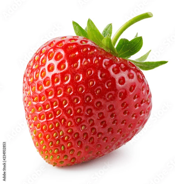 Obraz Strawberry isolated on white