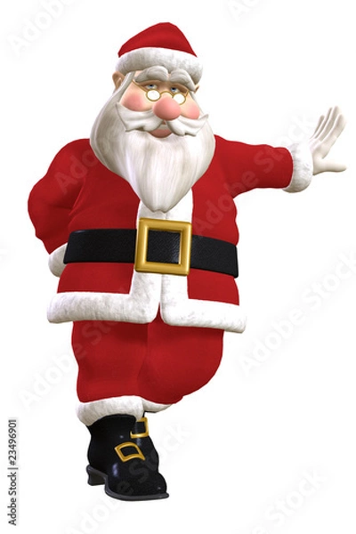 Obraz Santa Standing