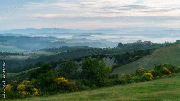 Fototapeta tuscany morning