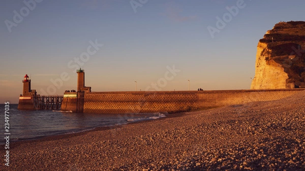 Fototapeta Quai de Fécamp