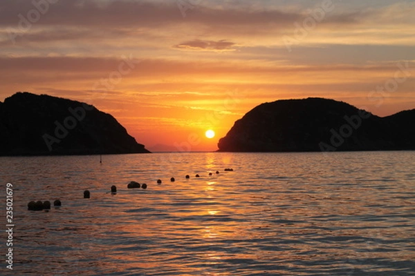 Fototapeta atardecer