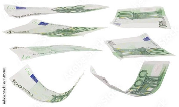 Fototapeta Hundred euro greenback