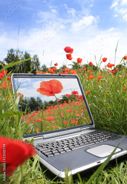 Obraz technologia ekologiczna