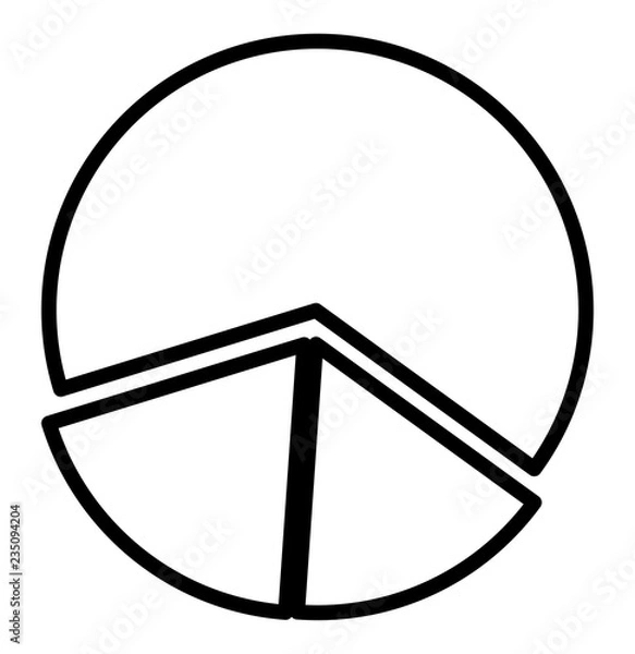 Fototapeta pie chart design